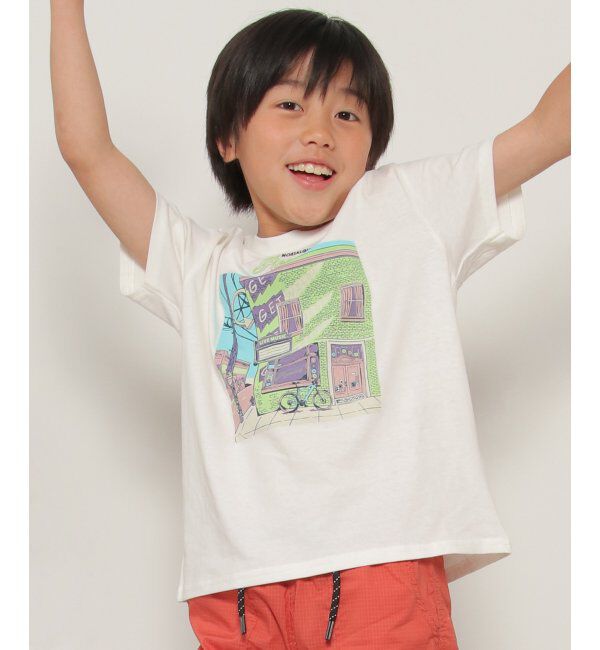 ikka kids「ビンテージグラフィックTシャツ（120~160cm）」|Tシャツ・カットソー|