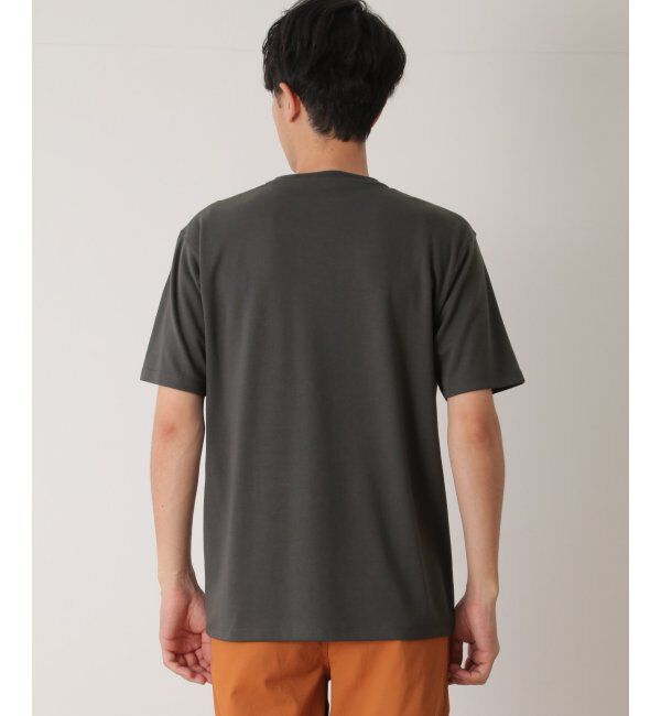 ikka「ブックマンサガラ刺繍ポケTシャツ」|Tシャツ・カットソー|