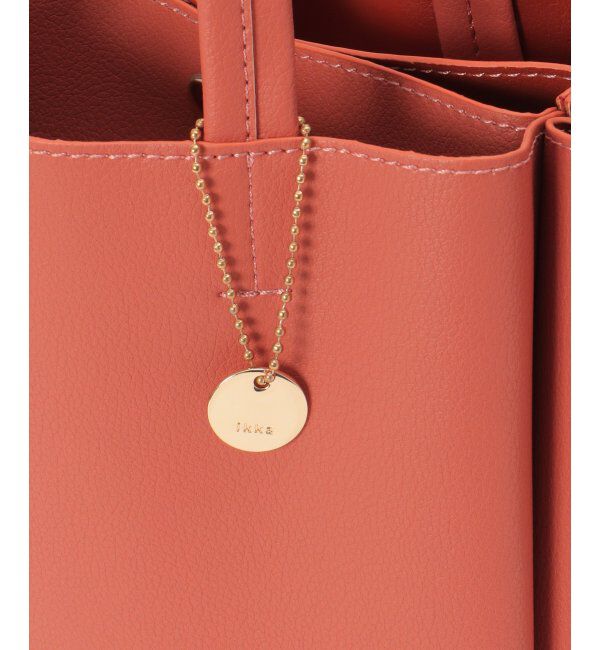 ikka「【雑誌InRed11月号掲載】GOKU楽PU三層ミニトートバッグ【軽量】」|その他|