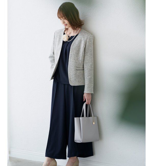 ikka「【雑誌InRed11月号掲載】GOKU楽PU三層ミニトートバッグ【軽量】」|その他|