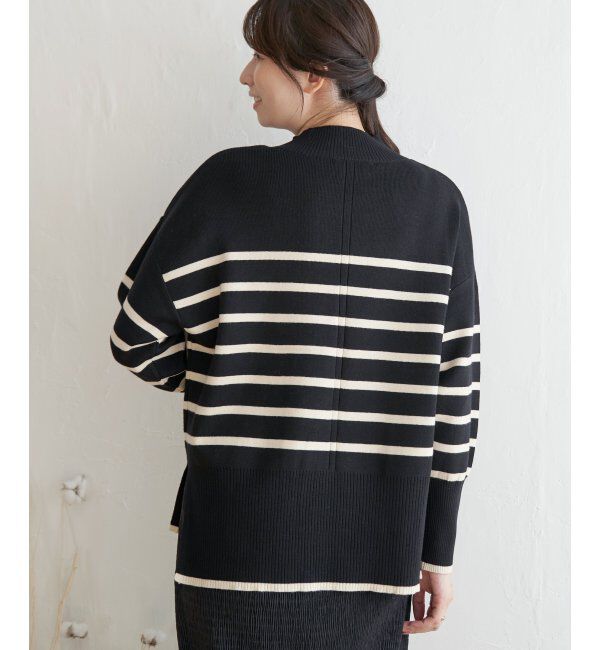 ikka「【雑誌InRed12月号掲載】【親子おそろい】クリーミーサイドスリットプルオーバー」|プルオーバー|