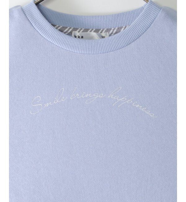 ikka kids「シャツフェイクレイヤード裏毛プルオーバー（120~160cm）」|Tシャツ・カットソー|