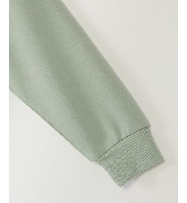 ikka kids「【親子おそろい】GOKU楽 裾レイヤードダンボールジップパーカー（120~160cm）」|Tシャツ・カットソー|