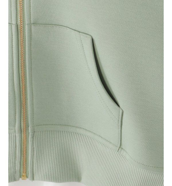 ikka kids「【親子おそろい】GOKU楽 裾レイヤードダンボールジップパーカー（120~160cm）」|Tシャツ・カットソー|