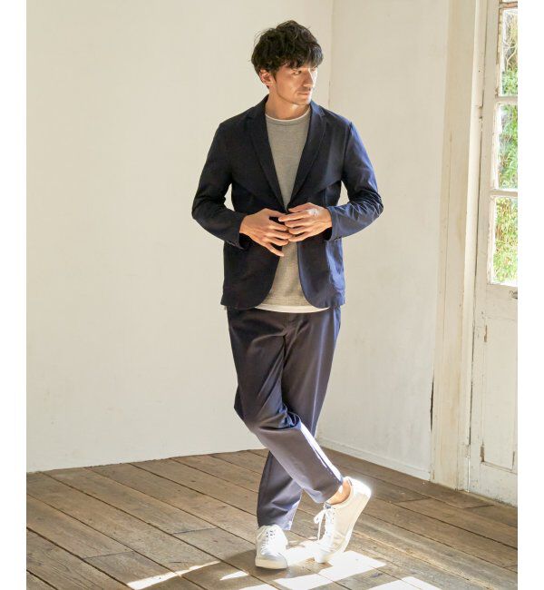 ikka「メランジワッフルフェイクT」|Tシャツ・カットソー|