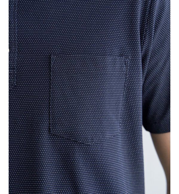 IKKA LOUNGE「【吸水速乾／イージーケア】アーバンドライボタンダウンポロシャツ」|Tシャツ・カットソー|