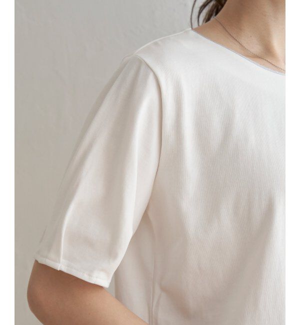 IKKA LOUNGE「【接触冷感／吸水速乾】マルチファンクションラメコードプルオーバー【UVカット】」|Tシャツ・カットソー|