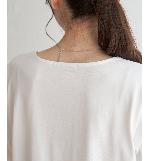 IKKA LOUNGE「【接触冷感／吸水速乾】マルチファンクションラメコードプルオーバー【UVカット】」|Tシャツ・カットソー|