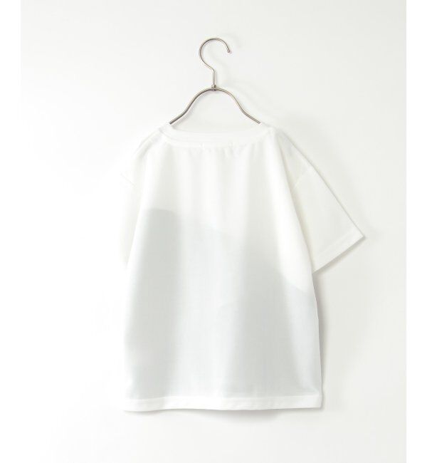 ikka kids「【親子おそろい】速乾COOL斜め切り替えTシャツ（120~160cm）」|Tシャツ・カットソー|