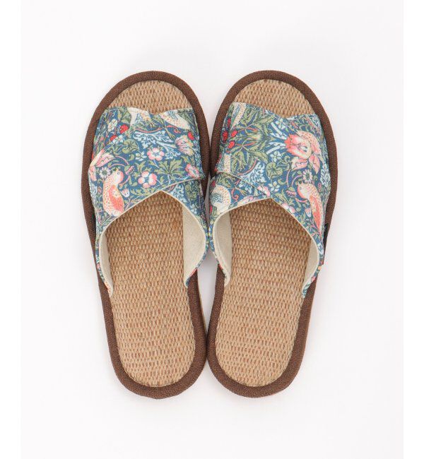 TOKYO DESIGN CHANNEL「絵画プリントモリススリッパ」|ルームシューズ|