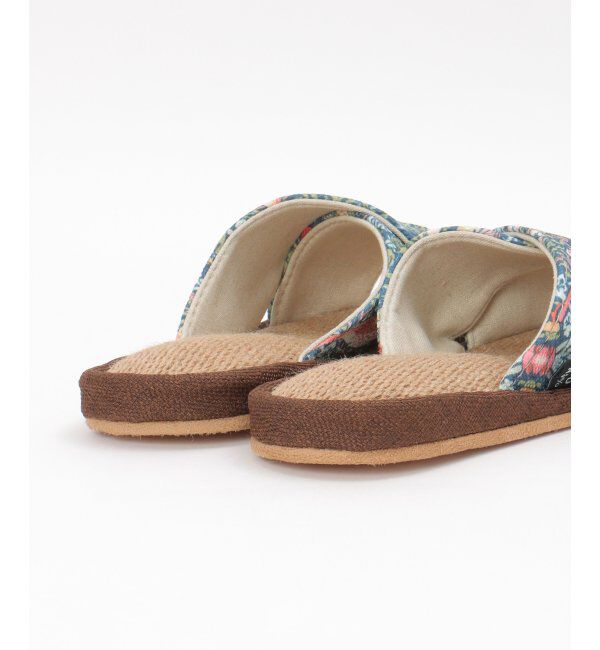 TOKYO DESIGN CHANNEL「絵画プリントモリススリッパ」|ルームシューズ|