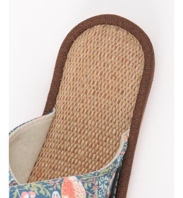 TOKYO DESIGN CHANNEL「絵画プリントモリススリッパ」|ルームシューズ|