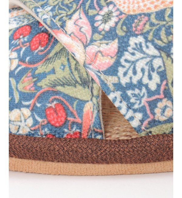 TOKYO DESIGN CHANNEL「絵画プリントモリススリッパ」|ルームシューズ|