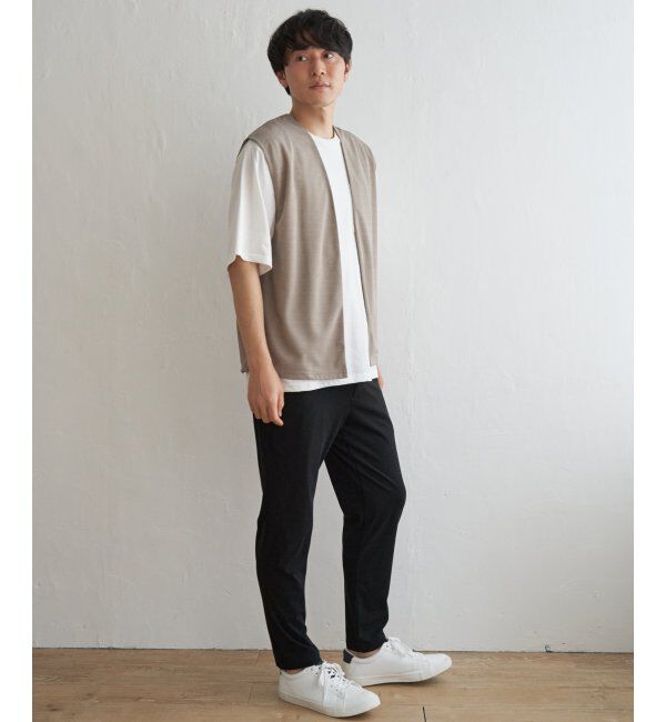 ikka「【2点セット】ジョーゼットジレインナーセット」|Tシャツ・カットソー|