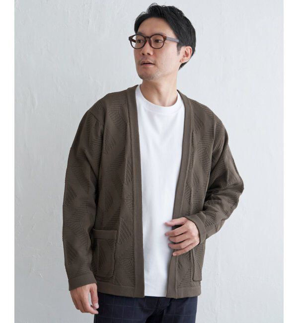 ikka「GOKU楽ニットジオメカーディガン」|その他|