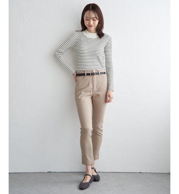 ikka「プレーンベルト 18mm」|ダウンベスト・ベスト|