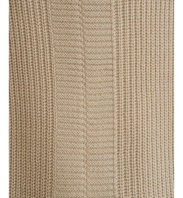 ikka「ラメ畦ハイネックニットプルオーバー」|プルオーバー|