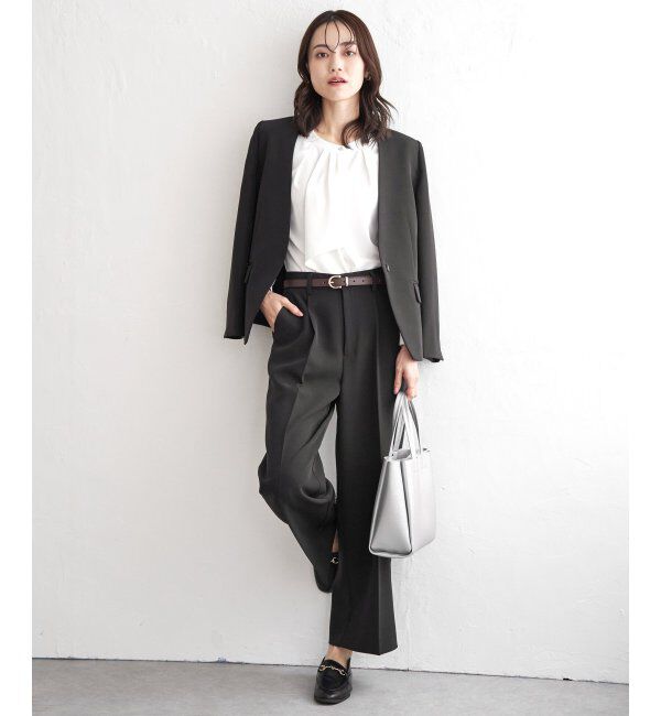 IKKA LOUNGE「ウォッシャブルワイドパンツ」|その他|