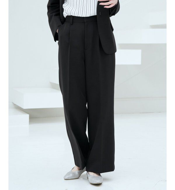 IKKA LOUNGE「ウォッシャブルワイドパンツ」|その他|