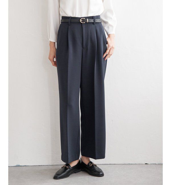 IKKA LOUNGE「ウォッシャブルワイドパンツ」|その他|