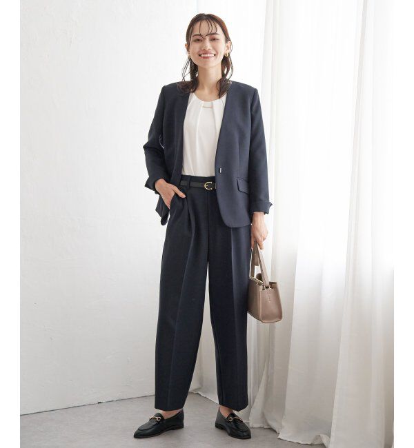 IKKA LOUNGE「ウォッシャブルワイドパンツ」|その他|