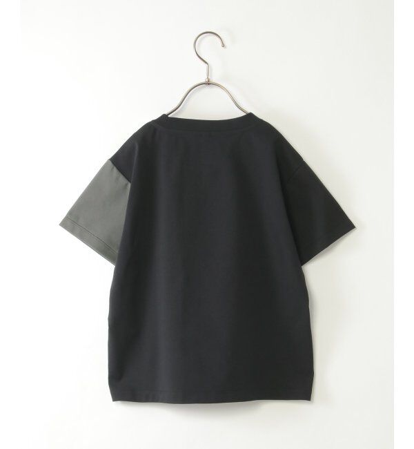 ikka kids「【親子おそろい】マルチファンクション縦切り替えTシャツ（120~160cm）」|Tシャツ・カットソー|