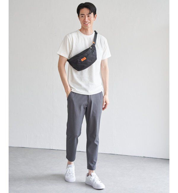 ikka「ヘリンボンフクレジャカードTシャツ」|Tシャツ・カットソー|