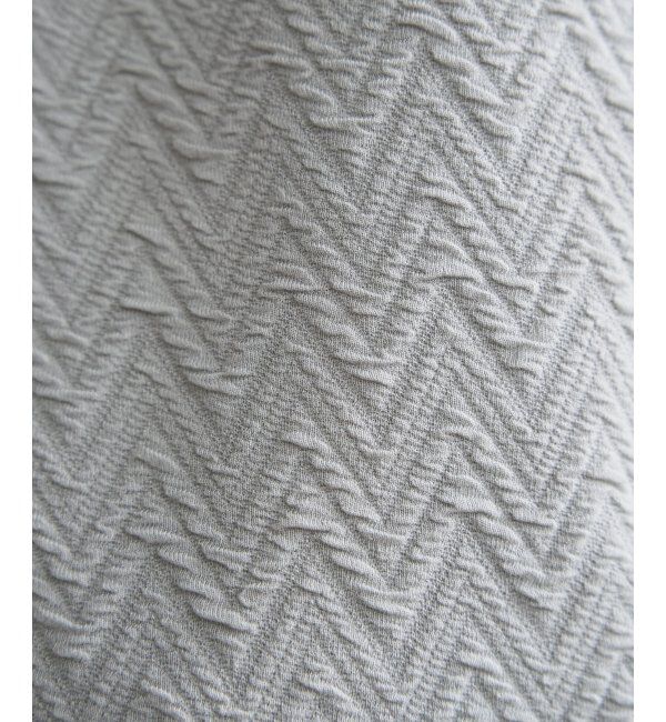 ikka「ヘリンボンフクレジャカードTシャツ」|Tシャツ・カットソー|