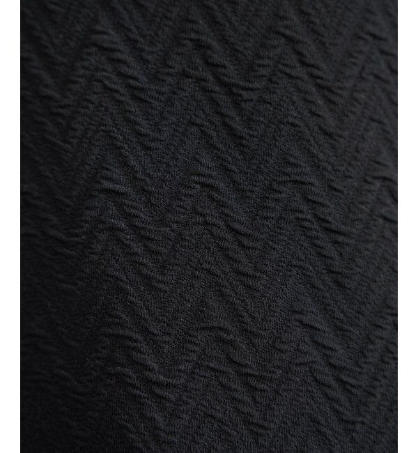 ikka「ヘリンボンフクレジャカードTシャツ」|Tシャツ・カットソー|