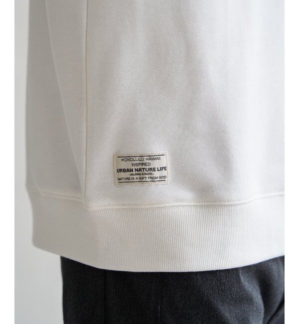 ikka「URBAN NATURE LIFE アーバンネイチャーライフ スウェットプルパーカ」|パーカー|