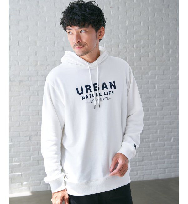 ikka「URBAN NATURE LIFE アーバンネイチャーライフ スウェットプルパーカ」|パーカー|