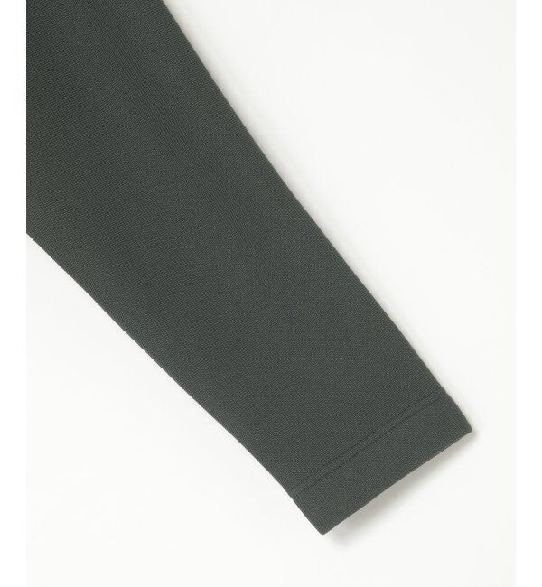 ikka「ボンディングクルーネックカーデ」|カーディガン|