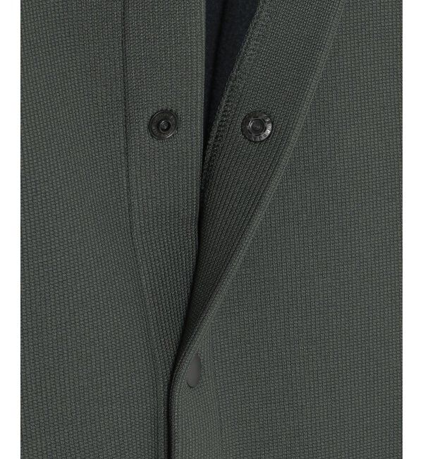 ikka「ボンディングクルーネックカーデ」|カーディガン|