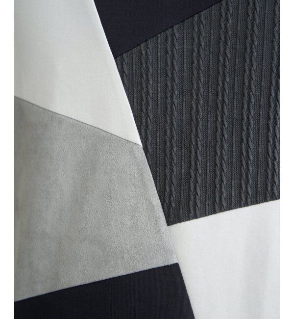 ikka「ブロックスダンボールプルパーカ」|パーカー|