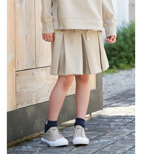 ikka kids「GOKU楽鹿の子ダンボールキュロット（120~160cm）」|スカート|