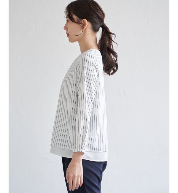 IKKA LOUNGE「チャームデザインブラウス」|シャツ・ブラウス|