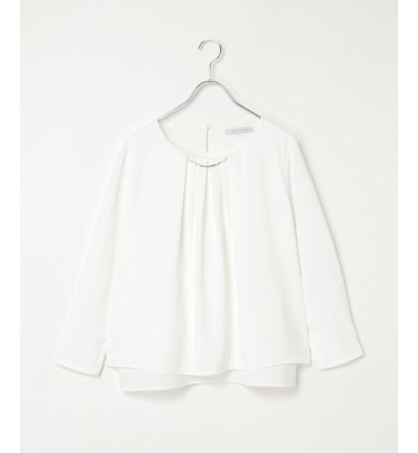 IKKA LOUNGE「チャームデザインブラウス」|シャツ・ブラウス|