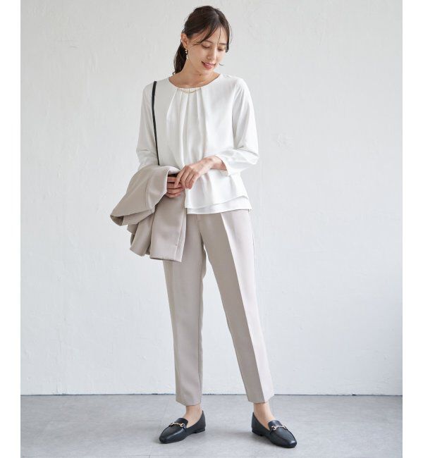 IKKA LOUNGE「チャームデザインブラウス」|シャツ・ブラウス|