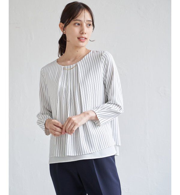 IKKA LOUNGE「チャームデザインブラウス」|シャツ・ブラウス|ソノタ