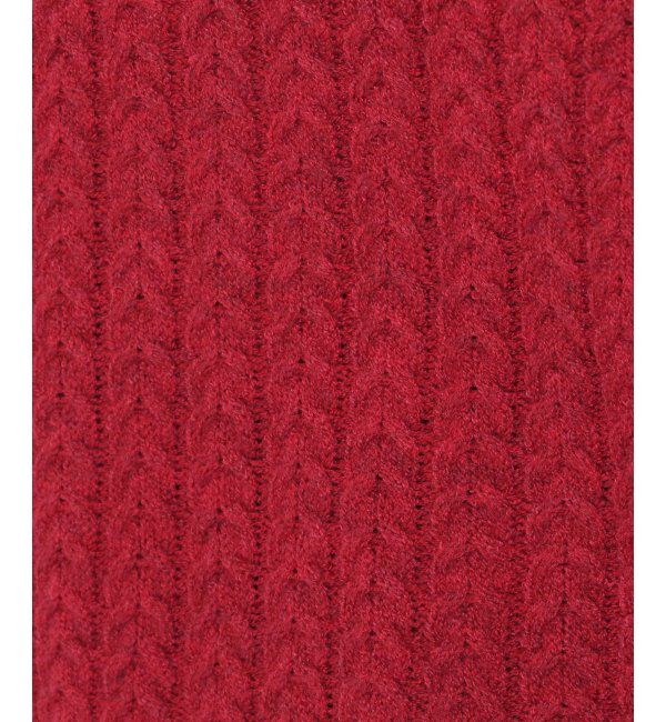 Lbc with Life「クリスマスケーブルニット」|カーディガン|