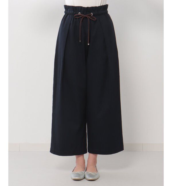 Lbc with Life「コットンウエストギャザーワイドパンツ」|その他|