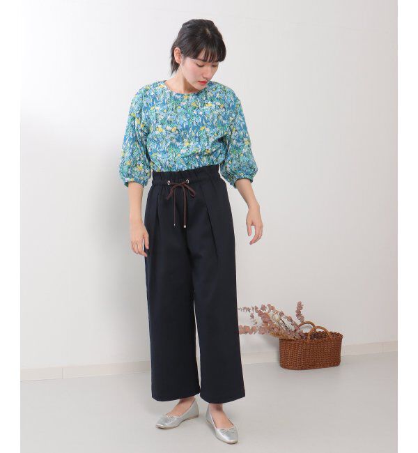 Lbc with Life「コットンウエストギャザーワイドパンツ」|その他|