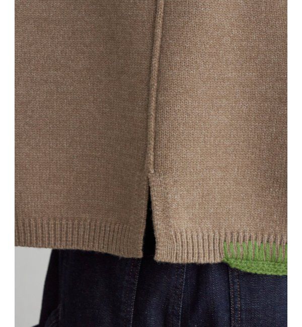 Lbc with Life「アシメハンドステッチニットベスト」|ニット・セーター|