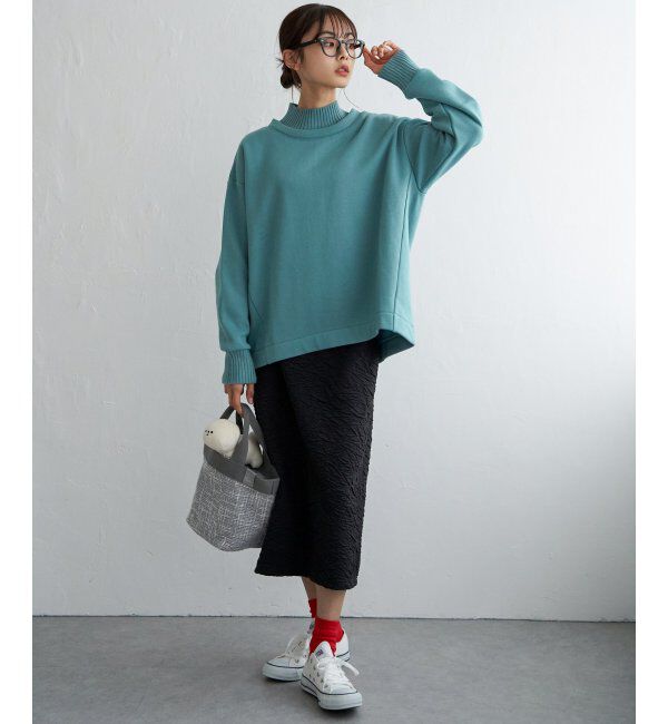 Lbc with Life「リブニットドッキング裏起毛プルオーバー」|その他|