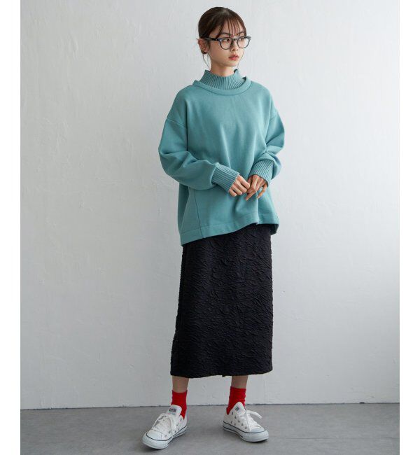 Lbc with Life「リブニットドッキング裏起毛プルオーバー」|その他|