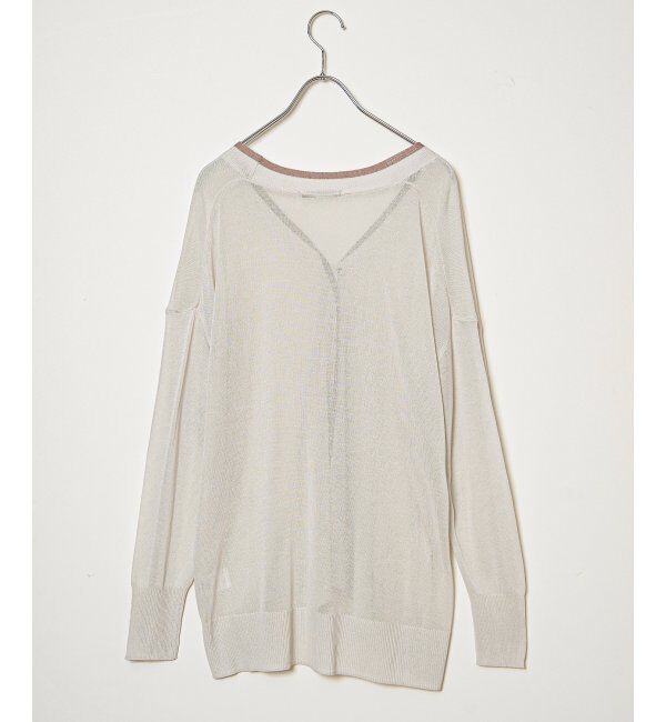 Lbc with Life「RN Vネックミドルカーディガン」|カーディガン|