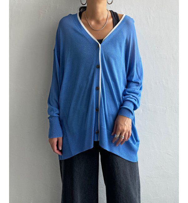 Lbc with Life「RN Vネックミドルカーディガン」|カーディガン|