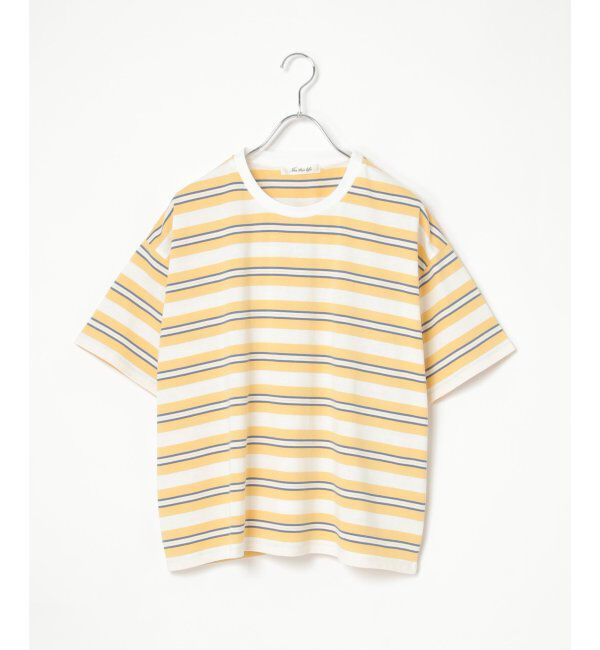 Lbc with Life「マルチボーダーTee」|Tシャツ・カットソー|