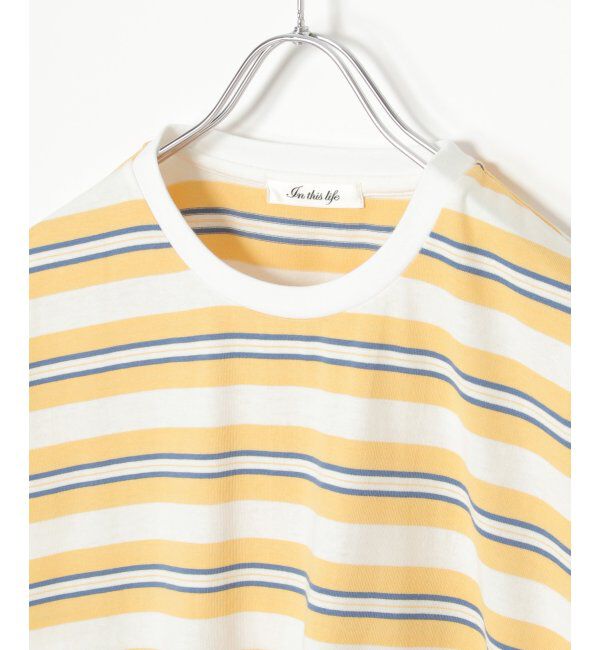 Lbc with Life「マルチボーダーTee」|Tシャツ・カットソー|