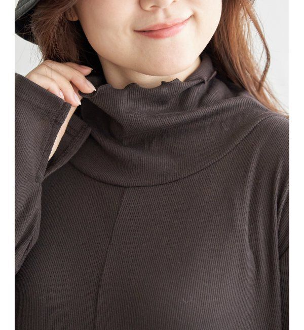 Lbc with Life「リブカットソーワンピース」|ワンピース|